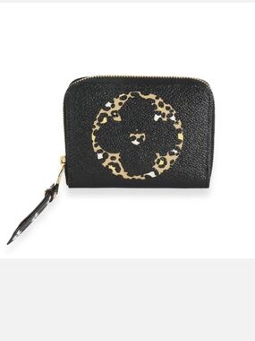 Louis Vuitton Black Giant Monogram Jungle Zippy Coin Purse NIB W/Box & Dust Bag